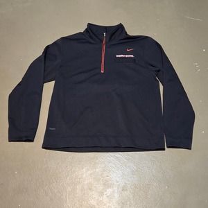Oregon State Nike Team Therma-Fit Half Zip Pullover Black Sweatshirt Men‎ Medium